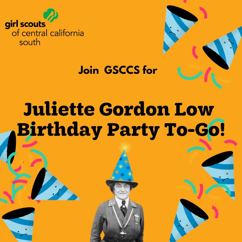 Juliette Gordon Low Birthday Party To-GO